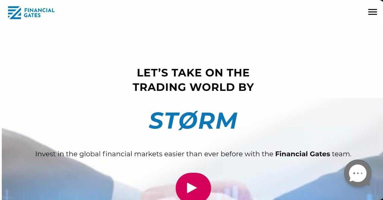 FinancialGates homepage