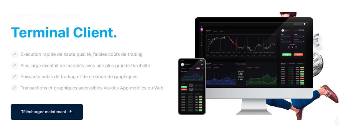 Plateforme de Norvatix disponible sur tout type d’appareil