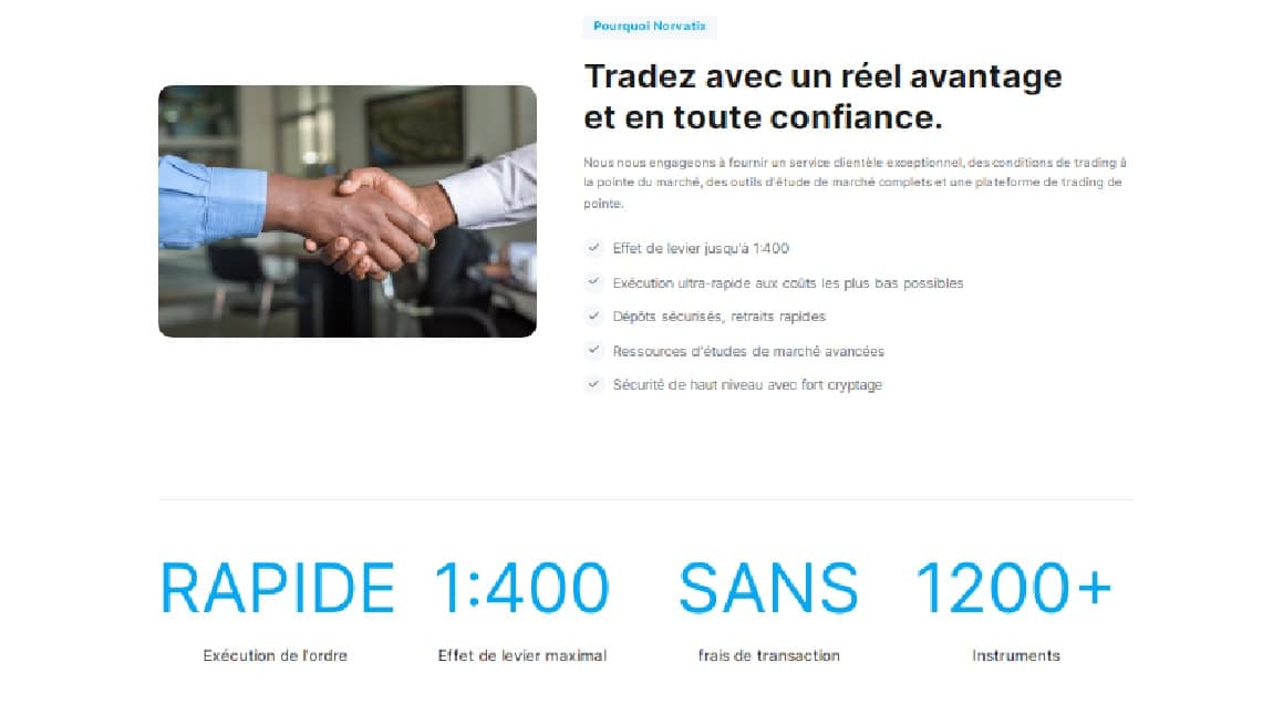 Avantages de trader en ligne avec Norvatix